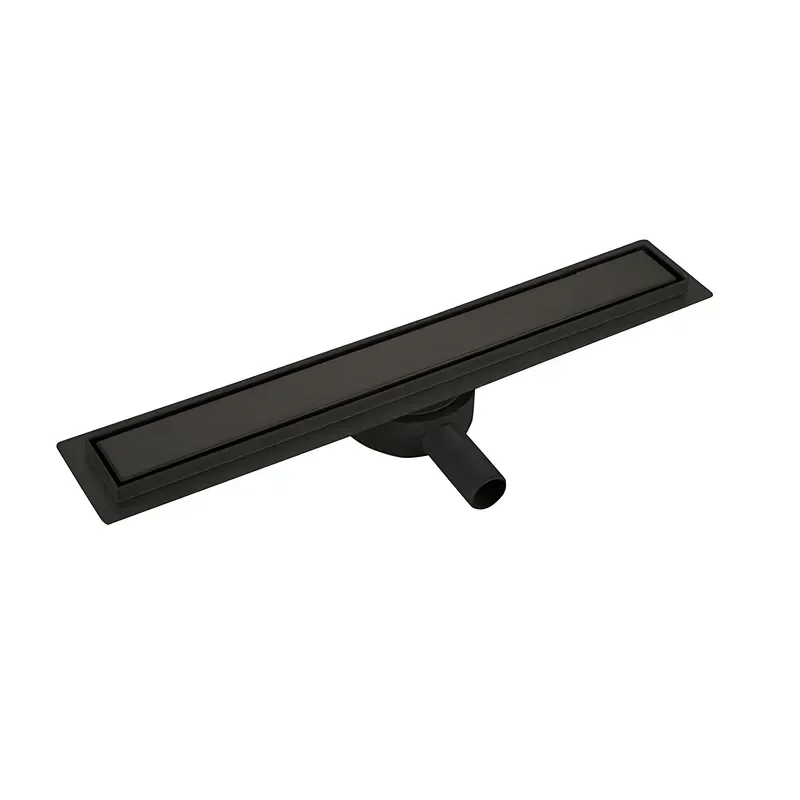 Душовий трап з нержавіючої сталі SUS304 Koer FD29-70x800-Black (Колір чорний) (AC0682)