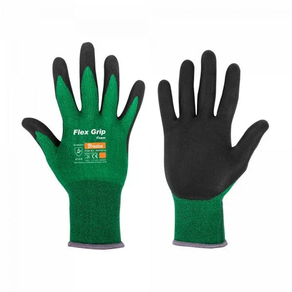 Рукавички захисні FLEX GRIP FOAM, нітрил, розмір 9, RWFGF9 - фото 2