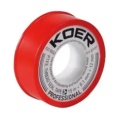 ФУМ стрічка для води Koer ST-01 15M * 0.1mm * 12mm (KR0119) от KOER - купить в интернет-магазине