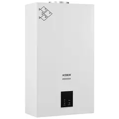 Газова колонка KOER KWH.G0210 WHITE димохідна з модуляцією 10 л/хв, колір білий (KR5556) от KOER - купить в интернет-магазине