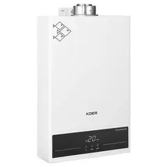 Газова колонка турбована KOER KWH.G0312 TURBO WHITE 12 л/хв (колір білий) (KR5557) от KOER - купить в интернет-магазине