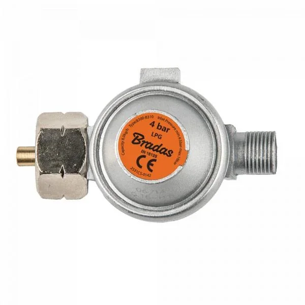 Газовий редуктор високого тиску, 4Bar, 8кг/год, RG B310-036
