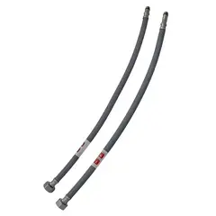Гнучке підведення Zerix ZHN-02-F1/2"xM10-050 (нейлонове обплетення, гайки нерж) (пара) (ZX5157) от Zerix - купить в интернет-магазине