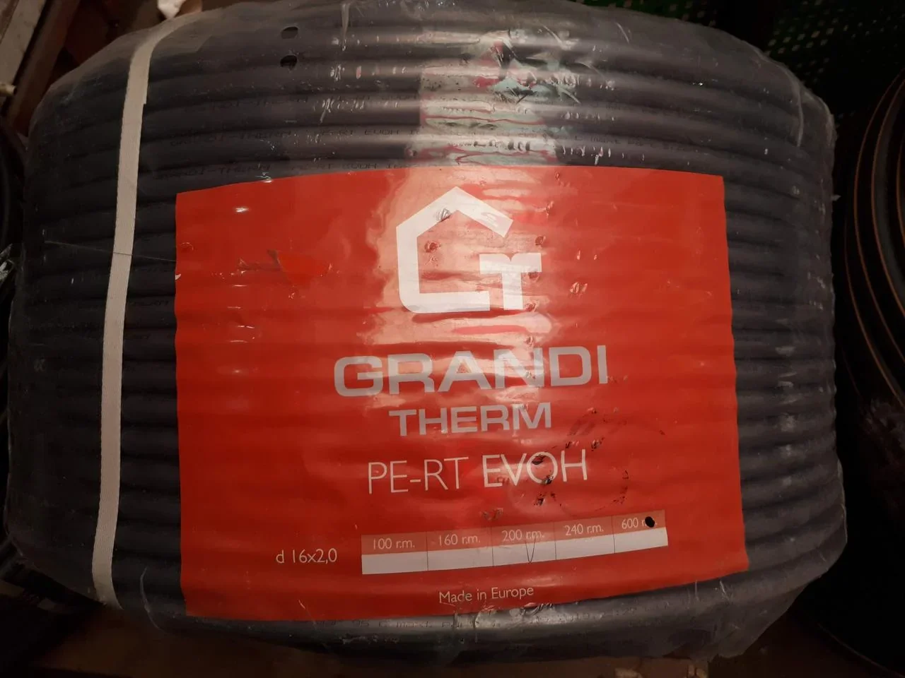 Труба для теплої підлоги з кисневим бар'єром Grand-Therm д.16 (200) - фото 4