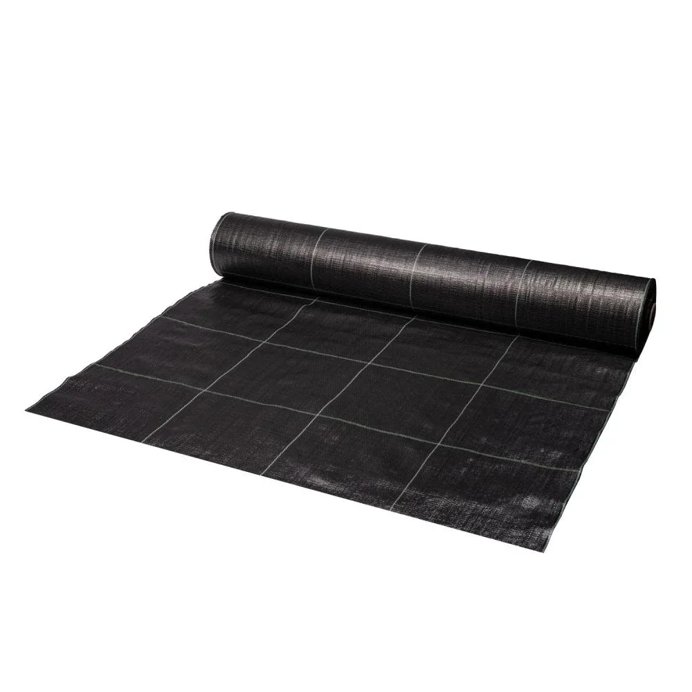 Агротканина проти бур'яну, GRID 25, BLACK, 130 гр/м², 3,2 x 50м, ATGDBK13032050 - фото 2