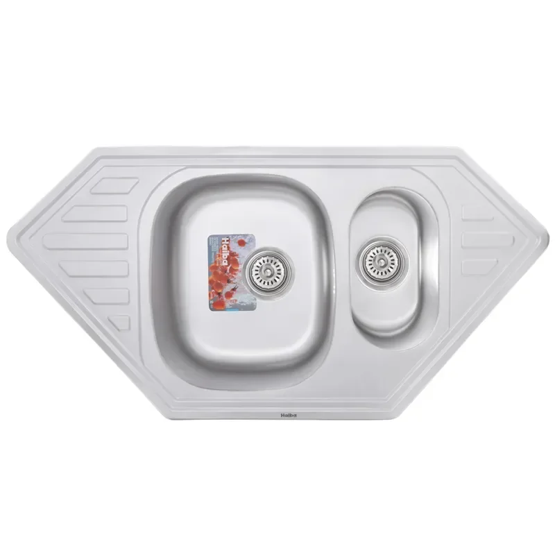 Мойка кухонная Haiba 100x50 (decor) (HB0522) - фото 2