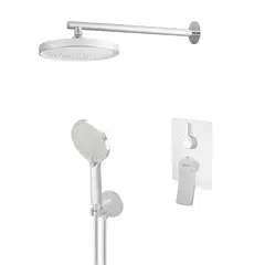 Вбудована душова система Haiba Gaudi 003 (INNER) зі змішувачем та тропічним душем (HB9644) от HAIBO - купить в интернет-магазине