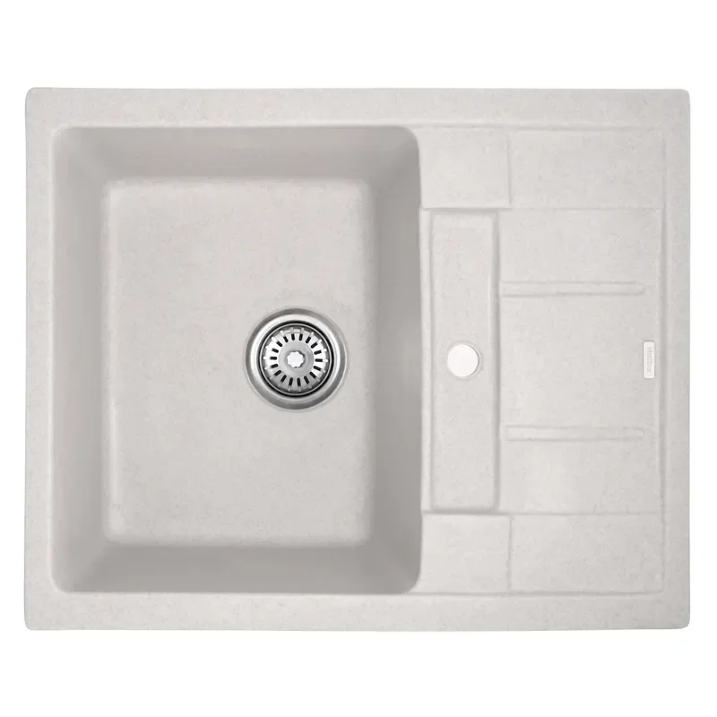 Мийка кухонна Haiba HB8210-G322 Beige 620x500x200 (HB0986) - фото 2