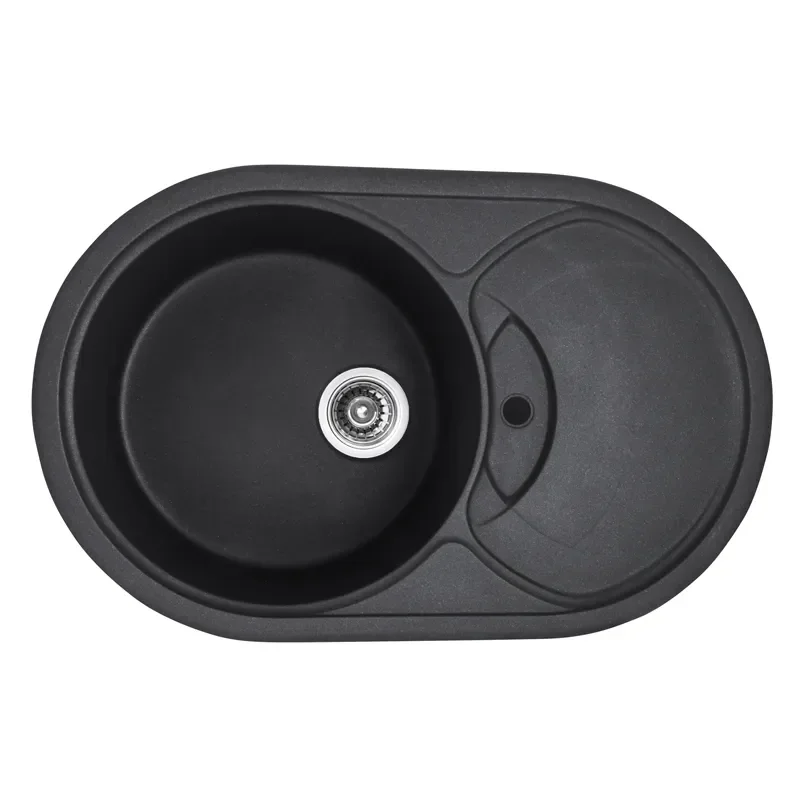 Мийка кухонна Haiba HB8310-G228 Gray 780x500x220 (HB0976) - фото 2