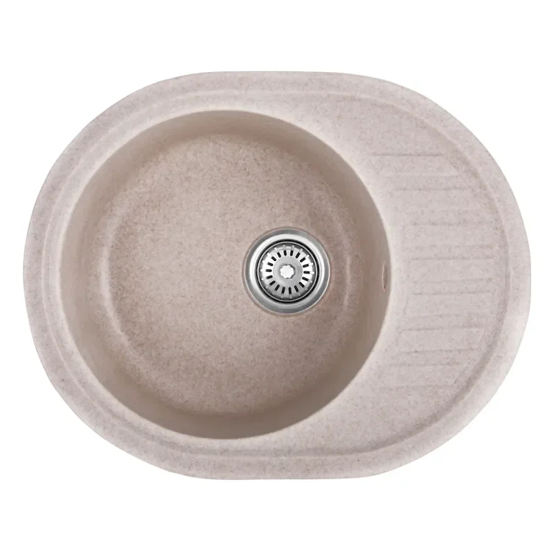 Мойка кухонная Haiba HB8311-G319 sand 570x450x180 (HB0981) - фото 2