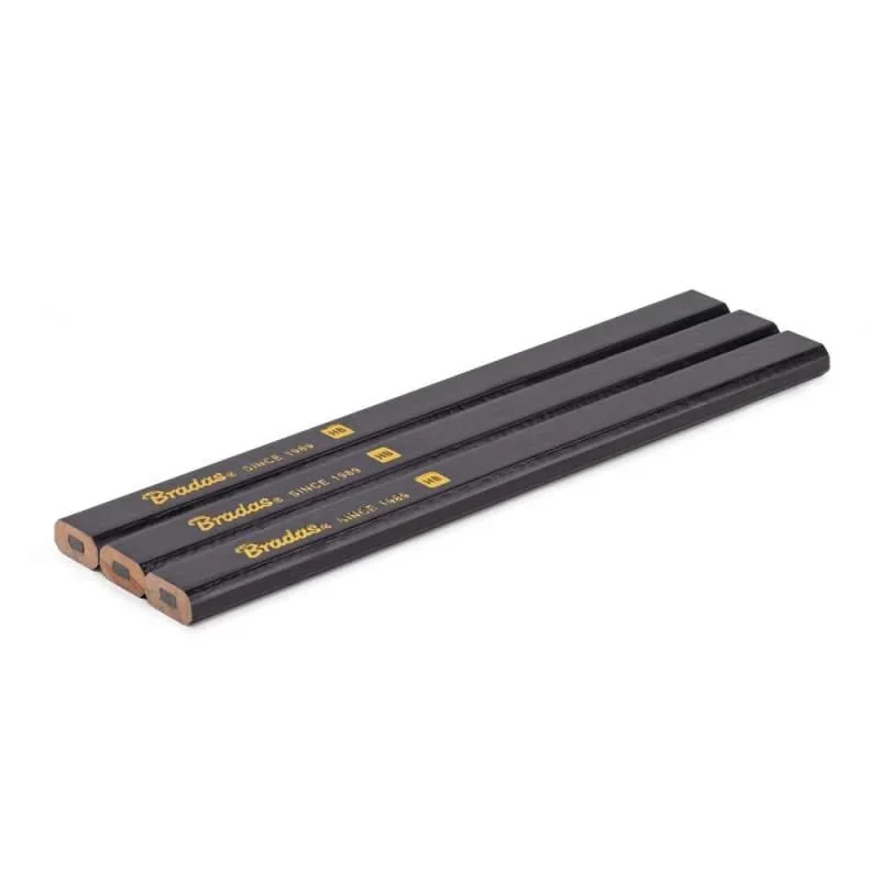 Олівець будівельний, HB 180мм, OCTAGON, 3 шт., графіт, DIY-PC2OC18GH/3B - фото 2