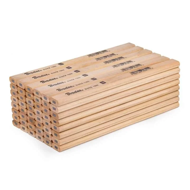 Олівець будівельний, HB 180мм, OCTAGON, дерево, DIY-PC2OC18WD/48D - фото 2