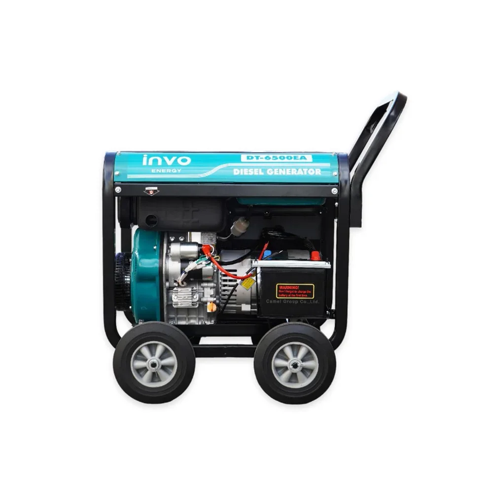 Дизельний генератор INVO DT-6500EA - фото 2