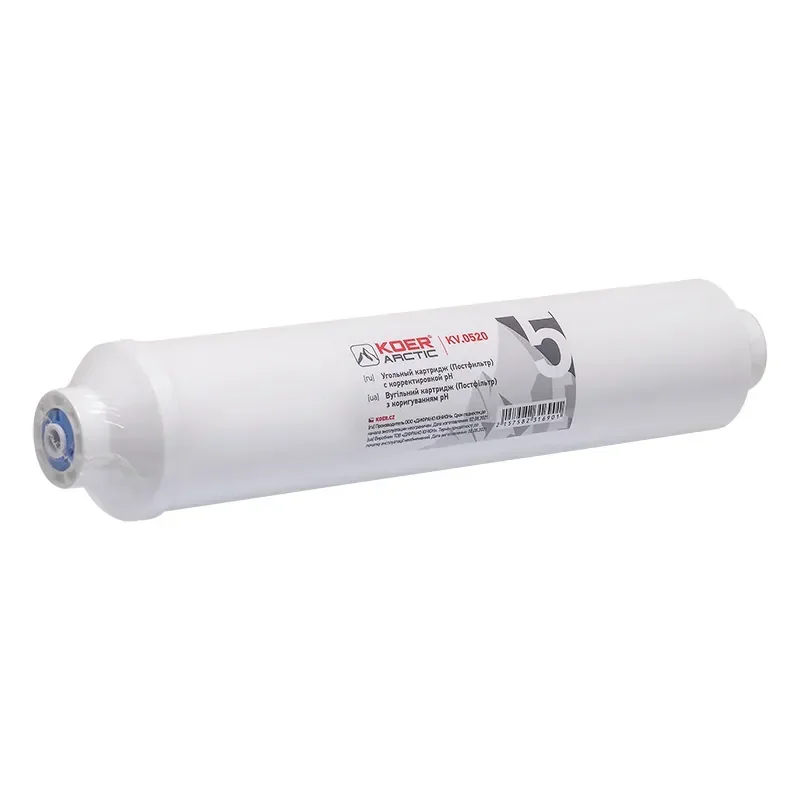 Картридж угольный KOER KV.0520 (постфильтр) с корректировкой рН ARCTIC (KR3169)