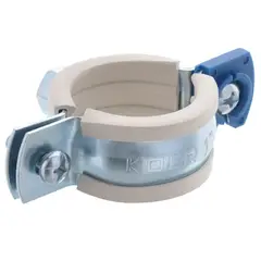 Хомут трубный оцинкованный Koer KCB.10.G 1" (32-36) серый (KR2786) от KOER - купить в интернет-магазине