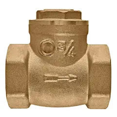 Клапан зворотній пелюстковий Koer KR.174-20 - 3/4" Т-подібний (KR5259) от KOER - купить в интернет-магазине