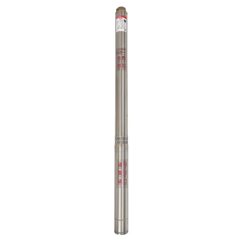 Скважинный насос центробежный KOER 4SD12/26+2М (380V) Н=176м Q=16.2м3, P=5500 Вт, каб.2м. (KP3369) - фото 2