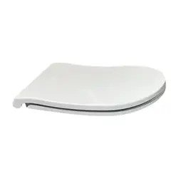 Сидіння-кришка для унітазу Koer AC-0101-SEAT COVER 450х390х80mm дюропласт з мікроліфтом (KR5617) от KOER - купить в интернет-магазине