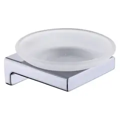 Мильниця настінна KOER AS-0102-01 (скло) (колір хром глянець) (KR6161) от KOER - купить в интернет-магазине