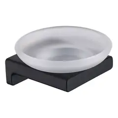 Мильниця настінна KOER AS-0102-05 (скло) (колір чорний) (KR6158) от KOER - купить в интернет-магазине