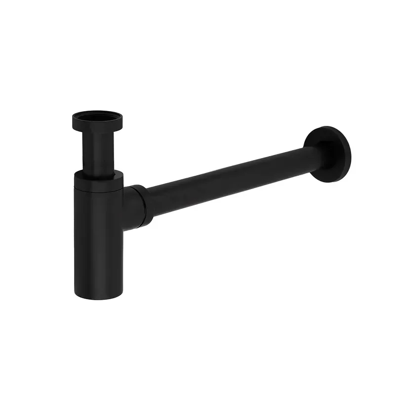Сифон для умивальника Koer BT-01-05 1 1/4'' (Чорний) (KR3410) - фото 2