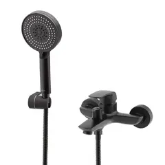 Змішувач для ванни з коротким виливом Koer KB-40008-05 (Колір чорний) (KR3473) от KOER - купить в интернет-магазине