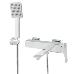 Змішувач для ванни з коротким виливом Koer KB-41010-01 (Колір хром) (KR3484) от KOER - купить в интернет-магазине