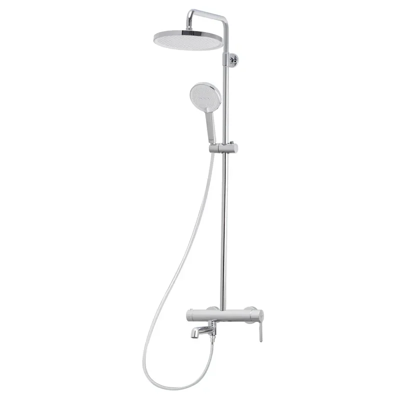 Душова колонна зі змішувачем Koer KB-56029-01 3 функції, колір хром (KR5481)
