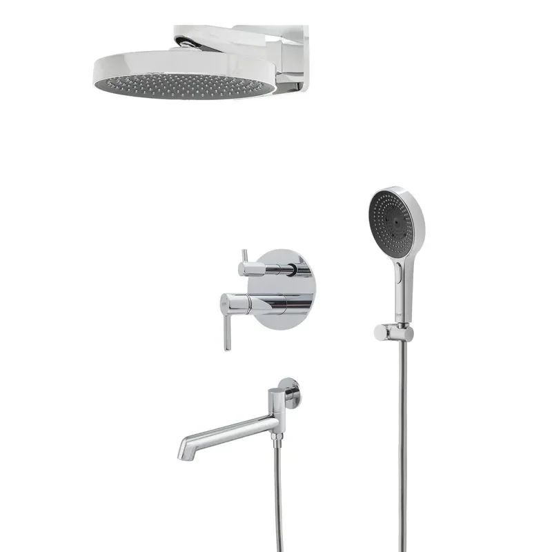 Встраиваемая душевая система Koer KB-66029-01 3 функции, цвет хром (KR5483)