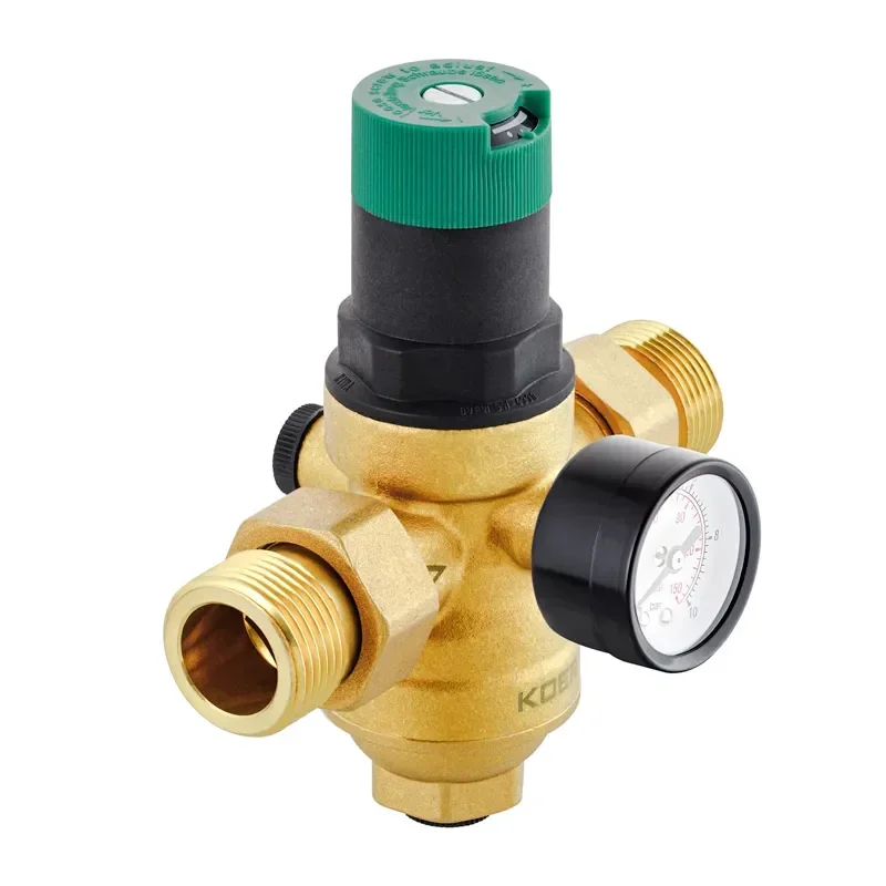Редуктор тиску з фільтром тонким очищенням та манометром Koer KR.1241 - 1/2" ЗР (KR3184) - фото 2