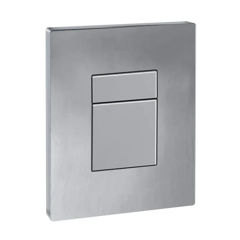 Панель змиву KOER KT-0607-01 157x198x3mm пластикова, кнопка квадратна (колір хром) (KR5344)