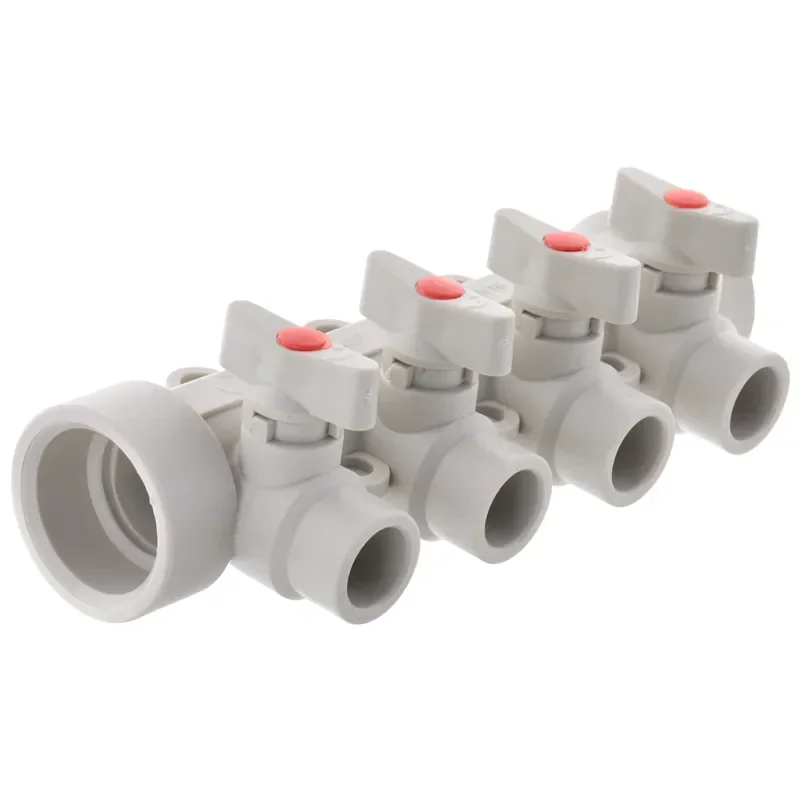 Коллектор теплого пола 4 контура (40x20) PPR Koer K0171.PRO (KP0221)