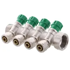 Колектор для теплої підлоги Koer KR.1124-4 1"x4 ways (KR2834) от KOER - купить в интернет-магазине