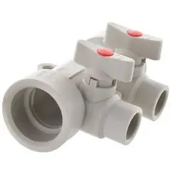 Колектор для теплої підлоги на 2 контура (40x20) PPR Koer K0169.PRO (KP0219) от KOER - купить в интернет-магазине