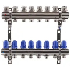 Колекторний блок з термостатіч. клапанами Koer KR.1100-08 1"x8 ways (KR2634) от KOER - купить в интернет-магазине