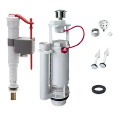 Комплект арматури Koer KT-0301-1/2" (спускна 2-х + наповнювальна з універс. підключенням) (KR5058) от KOER - купить в интернет-магазине