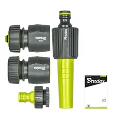 Комплект підключення з прямою насадкою, 3/4", LIME LINE SOFT, LE-S5500-34K от Bradas - купить в интернет-магазине
