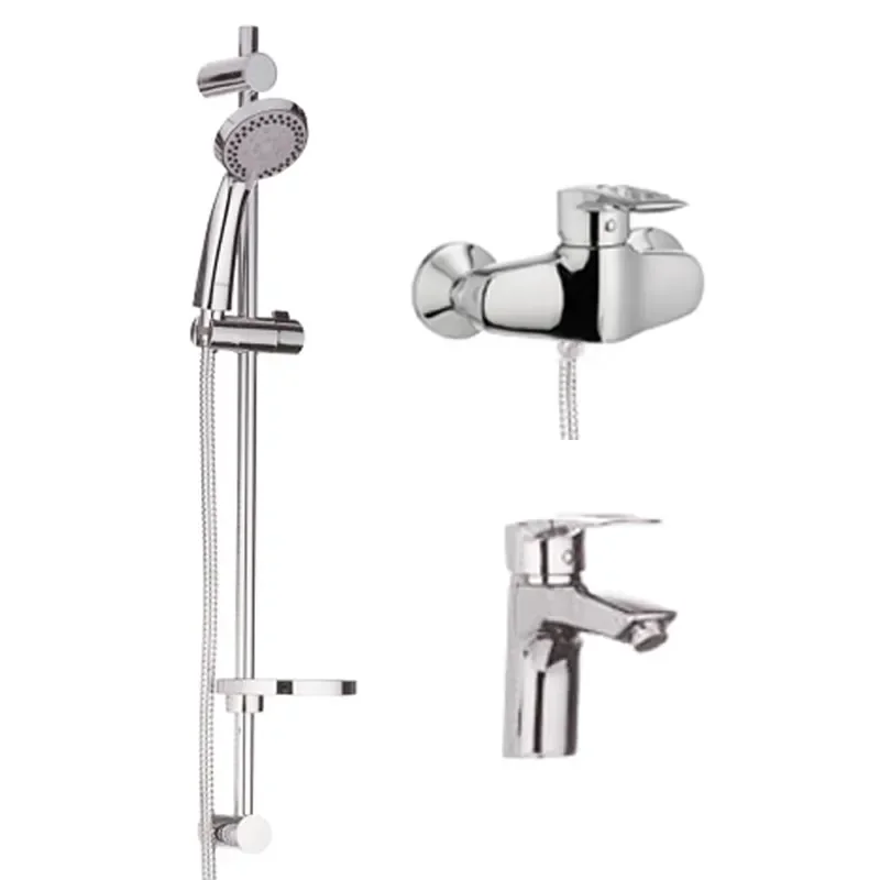 Комплект смесителей для ванной Haiba Hansberg SET - 2 (HB0901)