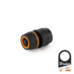 Конектор 1/2", 5/8 - STOP, BLACK LINE SOFT FULL, ECO-PWBS2140 от Bradas - купить в интернет-магазине