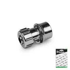 Конектор 1/2", STANDARD CYNK CHROM, виставковий пакет, CH-KTW4111Z от Bradas - купить в интернет-магазине