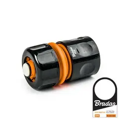 Конектор 3/4", POWER JET - STOP, BLACK LINE, ярлик, ECO-PWB2165 от Bradas - купить в интернет-магазине