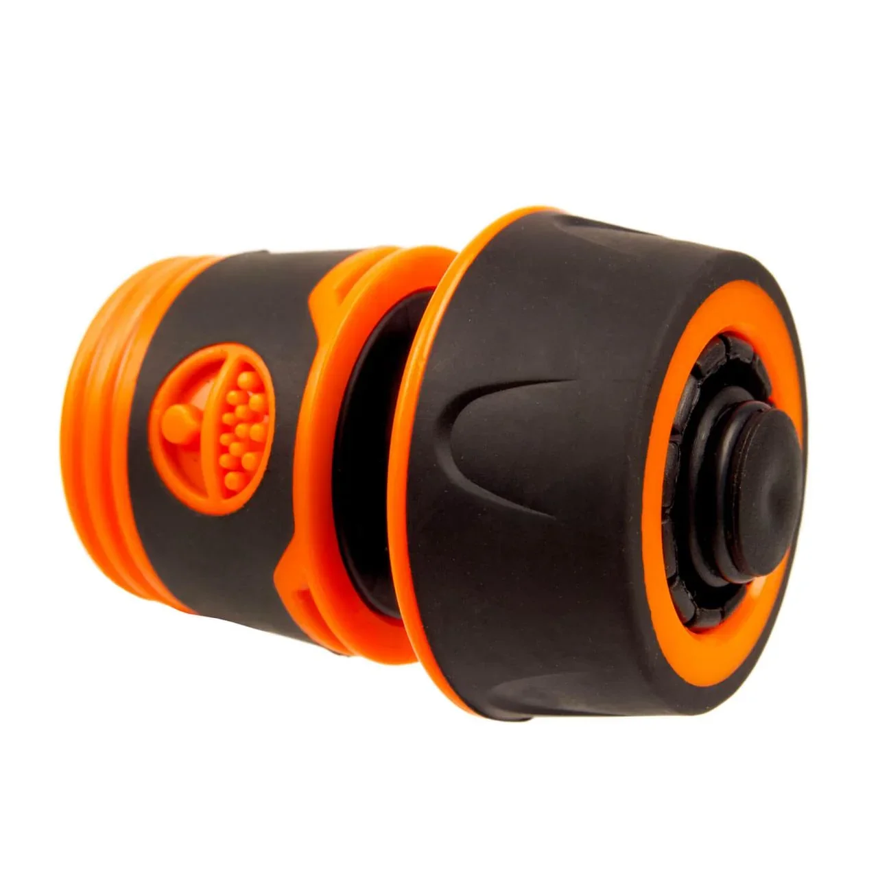 Конектор гумовий з клапаном SLD 3/4'' чорний