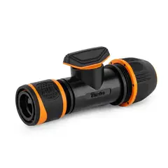 Конектор з краном та приєднанням для шланга 3/4", 5/8", 1/2", BLACK LINE, ECO-PWB2246 от Bradas - купить в интернет-магазине