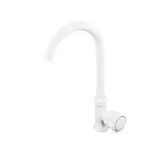 Кран для холодної води Plamix Mono-005 White (PM0675) от PLAMIX - купить в интернет-магазине