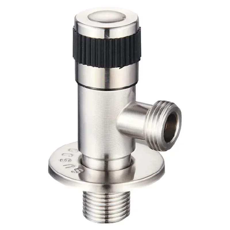 Кран для подключения сантехприборов MIXXUS VAL-04-1/2x1/2 из нерж. стали SUS304 (Цвет нерж) (MI6534)