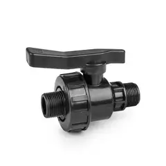 Кран для труб PE РЗ 3/4" / РЗ 3/4", PN10, DSRA10VM34M34 от Bradas - купить в интернет-магазине