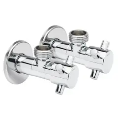 Кран кульовий для під'єднання сантехприладів Sanlux ST-301 — 1/2"x1/2" (SL2926) от SanLux - купить в интернет-магазине