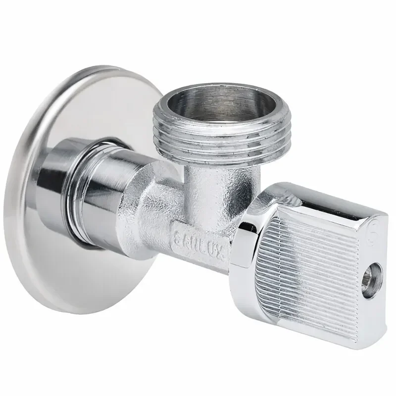 Кран кульовий для під'єднання сантехприладів Sanlux ST-80 — 1/2"x3/4" (SL2931)