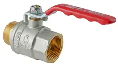Кран кульовий ГШВ Koer Extreme KE.215-40 - 1 1/2" FM ручка "важіль" червона (KR5754) от KOER - купить в интернет-магазине