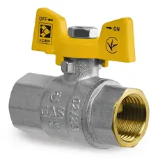 Кран кульовий Koer KG.207 - 1/2" FF ГГМ (газ) (KR4958) от KOER - купить в интернет-магазине